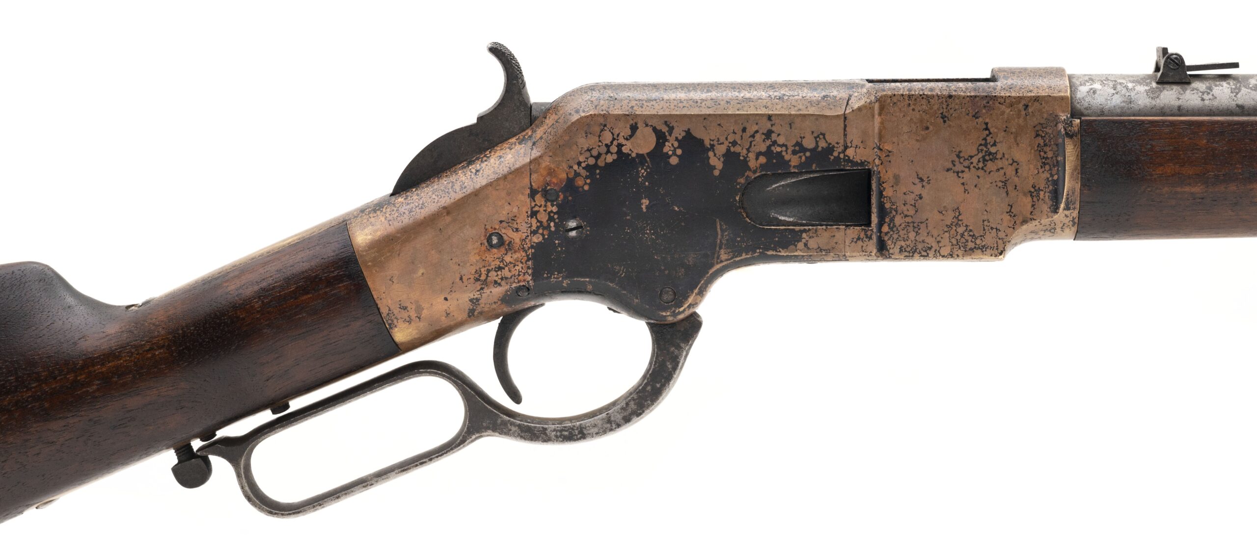 Japanese Marked Early Winchester 1866 Saddle Ring Carbine (AW370)