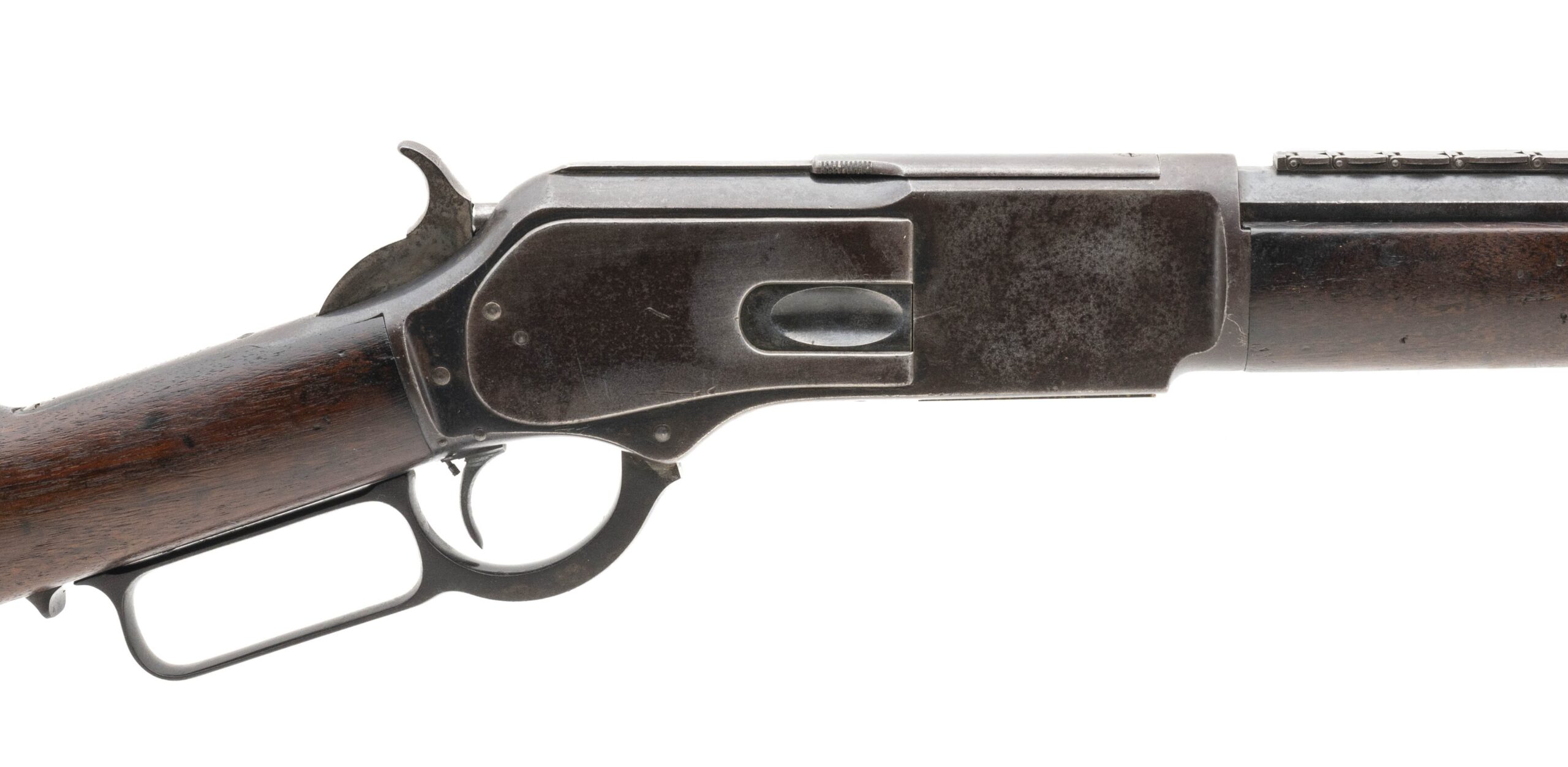 Winchester 1876 Rifle with 7-leaf Sight .45-75 (AW983)