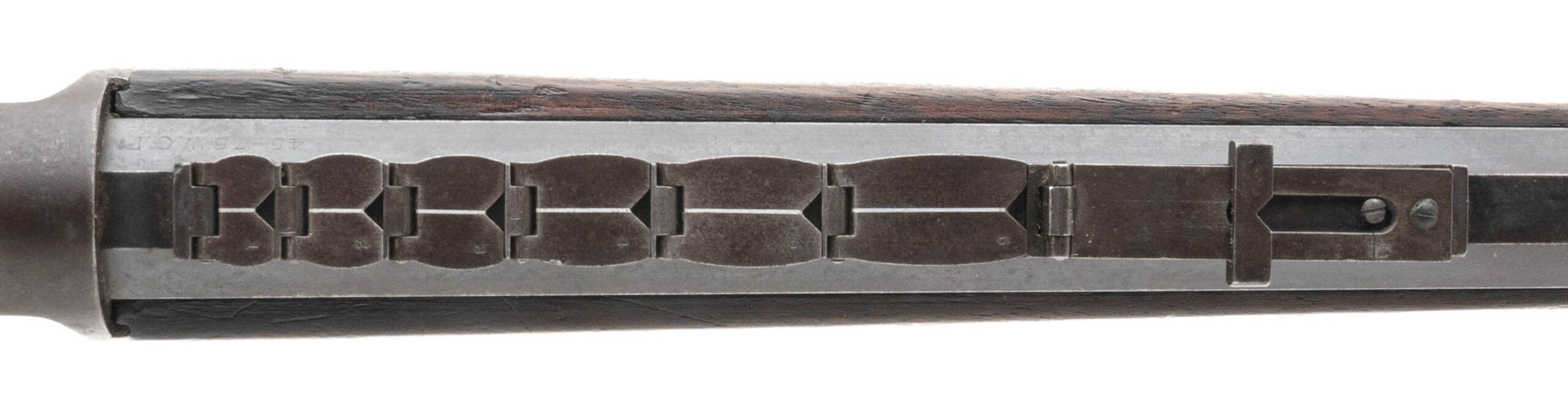 Winchester 1876 Rifle with 7-leaf Sight .45-75 (AW983)